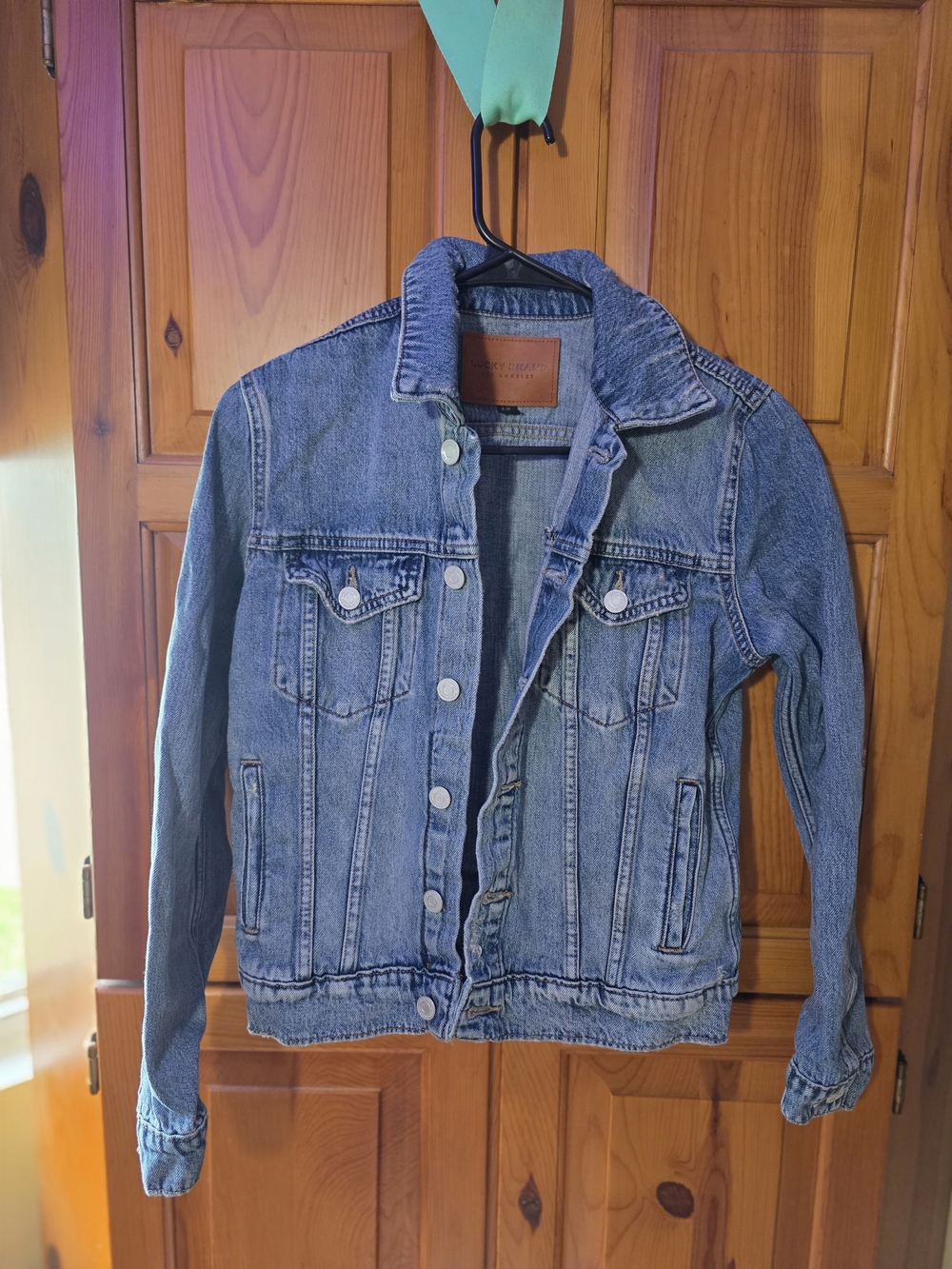 Lucky Brand Light Blue Denim Jacket